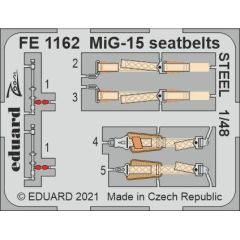 MiG-15 seatbelts steel