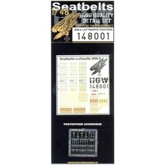 Luftwaffe fighters - seatbelts