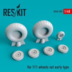 He-111 wheels set early type