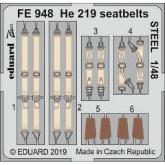 He 219 seatbelts steel