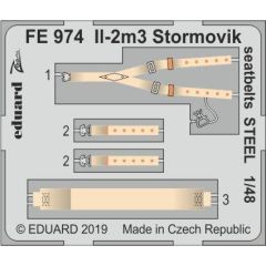 Il-2m3 Stormovik seatbelts steel