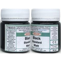 Black standard matt (10ml)