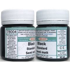 Black standard semi-matt (10ml)