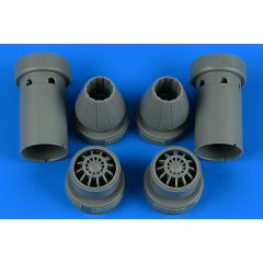 F/A-18E/F Super Hornet exhaust nozzles - closed