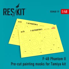 F-4B Phantom II Pre-cut painting masks