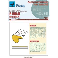 P-51D/K / Mustang Mk.IV wheel bay masks