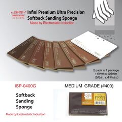 Sanding sponge medium 400 (2EA) Infini Model ISP-0400G