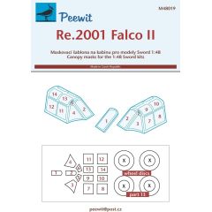 Re.2001 Falco II canopy mask