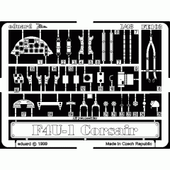 F4U-1 cockpit detail set