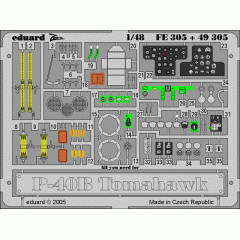 P-40B cockpit detail set