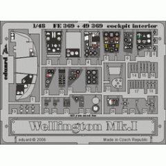 Wellington Mk. I cockpit interior