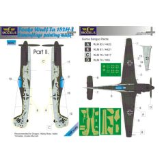 Ta 152H-1 Part II. camouflage painting mask