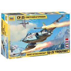 Su-25 Frogfoot - Soviet Attack Aircraft Zvezda 4807 1:48