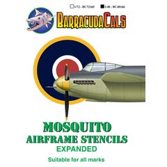 Mosquito Airframe Stencils - Expanded