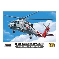 SH-60B Seahawk HSL-51 'Warlords' Wolfpack-Design WP14807 1:48