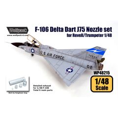 F-106 Delta Dart J75 Engine Nozzle set