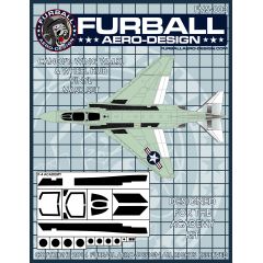 F-4 canopy, wing walk & wheel hub vinyl mask set