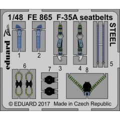 F-35A seatbelts STEEL