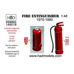 Fire extinguisher 2 types + decal