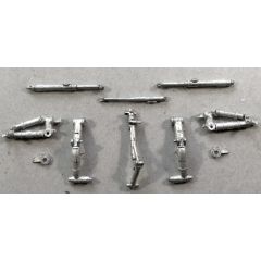 MiG-23 M/MF/BN metal landing gear set