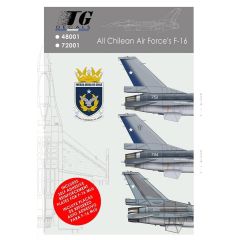 All Chilean Air Force F-16 (incl. s.a. reinforcement plates)