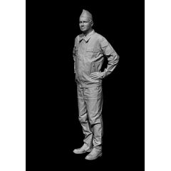 Russian AF (modern) ground crew officer in summer working uniform Reedoak 480207 1:48