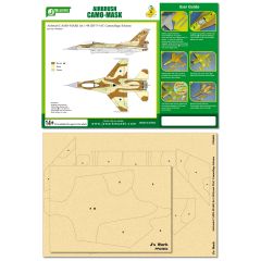 F-16C IDF camouflage scheme mask