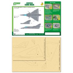 Kfir C7 camouflage scheme 2 mask