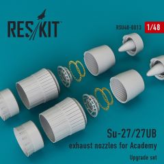 Su-27/27UB exhaust nozzles