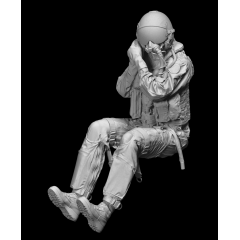 US Navy pilot, 2000-2015 era, seated 1 Reedoak 480219 1:48