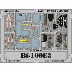 Bf 109E-3 cockpit set