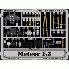 Meteor F. Mk.3 cockpit detail set