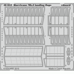 Hurricane Mk. I landing flaps