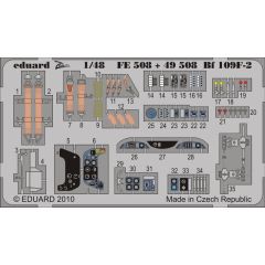 Bf 109F-2 S. A. cockpit set