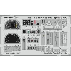 Spitfire Mk. I cockpit set