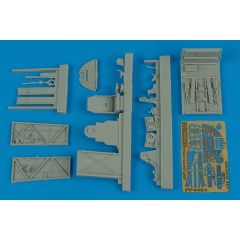 Hawker Typhoon Mk.IB tear drop canopy cockpit set