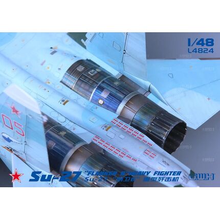Su-27 Flanker B Heavy Fighter Great Wall Hobby L4824 1:48