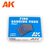 Fine sanding pads 400 grit (4 units) AK Interactive AK9018