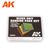 Mixed grit sanding pads (4 units) AK Interactive AK9021