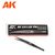 HG Angled tweezer 02 flat-end AK Interactive AK9162