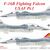 F-16B Fighting Falcon USAF Pt.1 with stencils, FFA - removable film