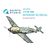 Bf-109E cockpit 3D decal Quinta Studio QD72009 1:72, image 2