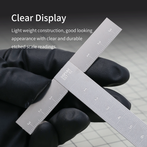 Stainless steel T ruler