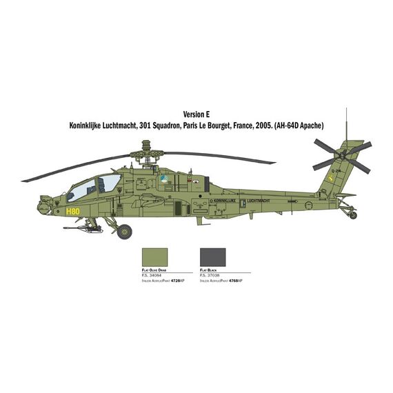 AH-64D Apache Longbow Italeri 2748 1:48, image 9