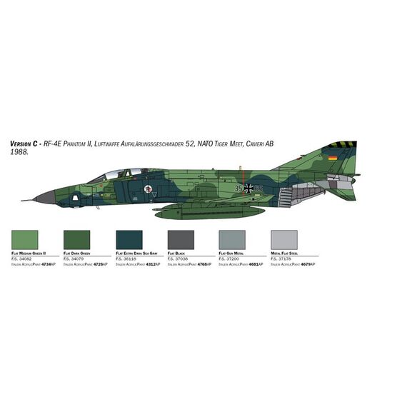 RF-4E Phantom II Italeri 2818 1:48, image 6