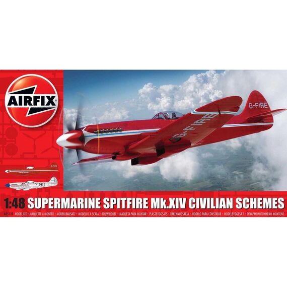 Spitfire Mk.XIV Civilian Schemes Airfix A05139 1:48