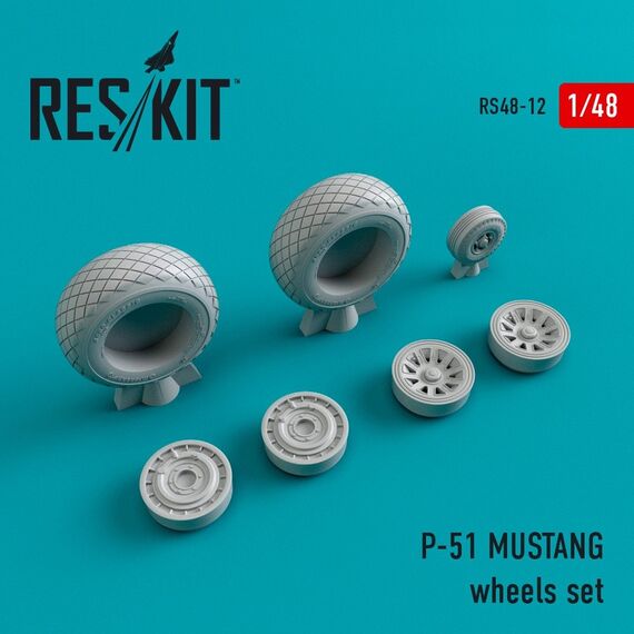 P-51 "Mustang" wheels set