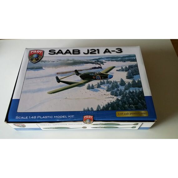 SAAB J 21 A3 Pilot-Replicas 48A001 1:48, image 2