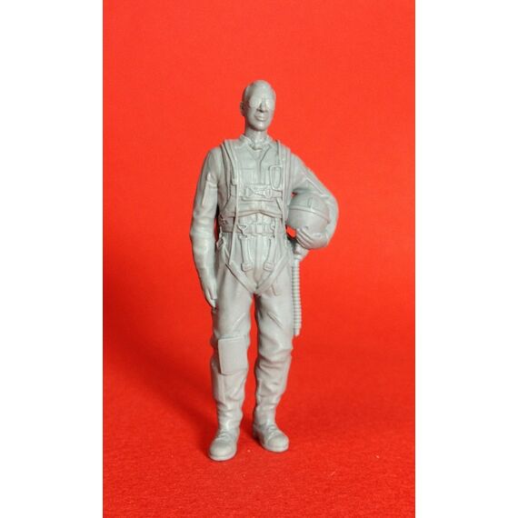 Swedish AF pilot 1950s 70s with parachute Pilot-Replicas 48P002 1:48