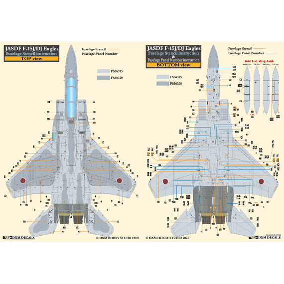 JASDF F-15J/DJ Aggressors caution data, image 4